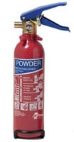 Chem powder extinguisher